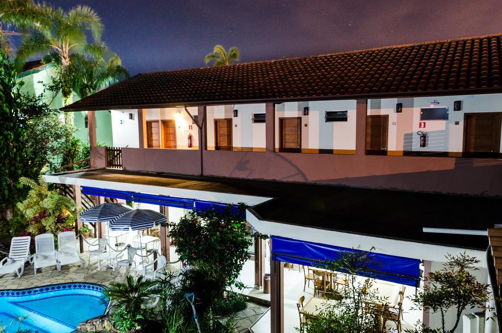 Pousada Vila da Praia Bertioga Bagian luar foto