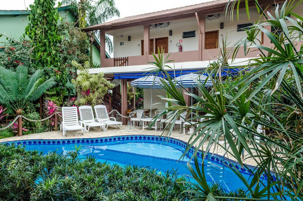 Pousada Vila da Praia Bertioga Bagian luar foto