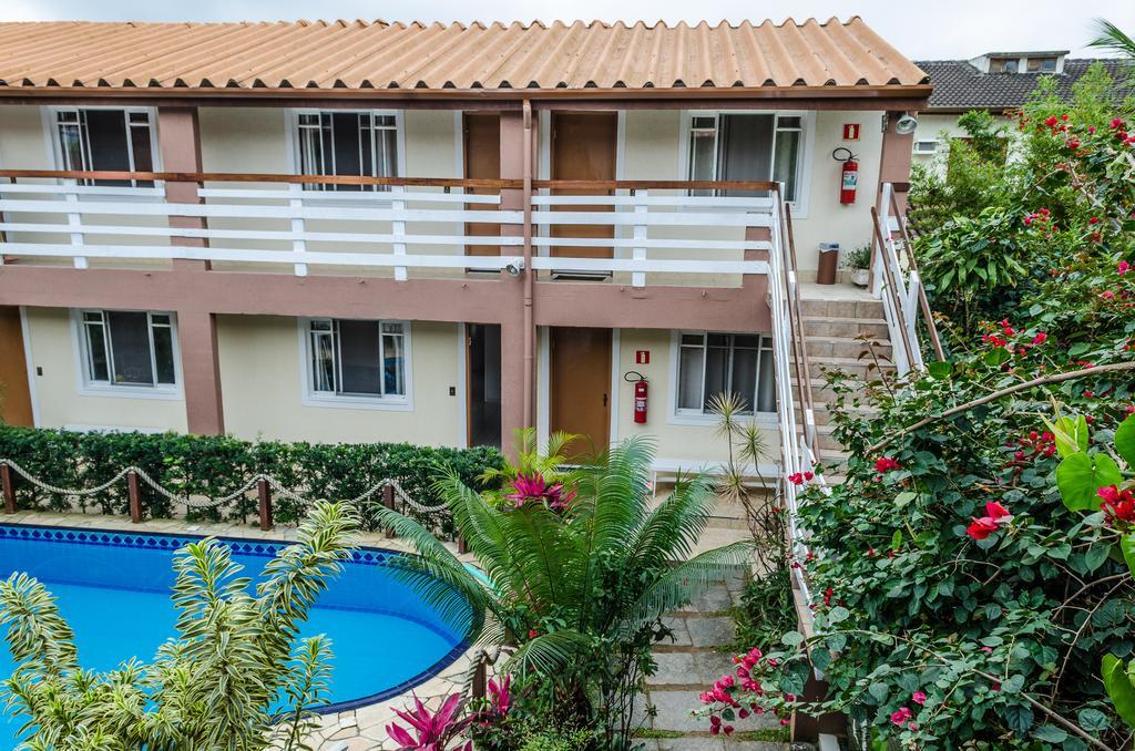 Pousada Vila da Praia Bertioga Bagian luar foto