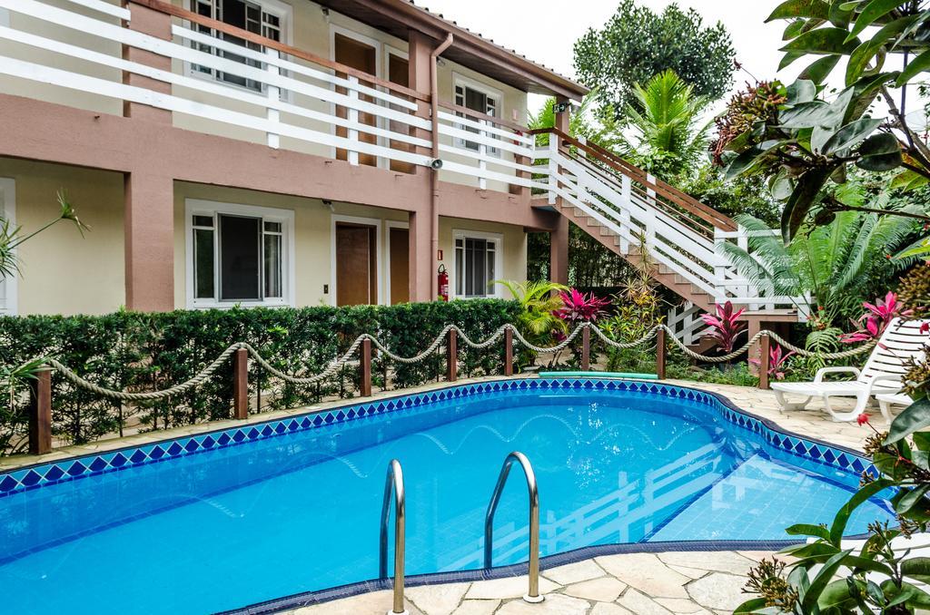 Pousada Vila da Praia Bertioga Bagian luar foto